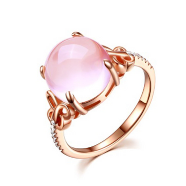 Rose Quartz Emotional Release Ring-Your Soul Place